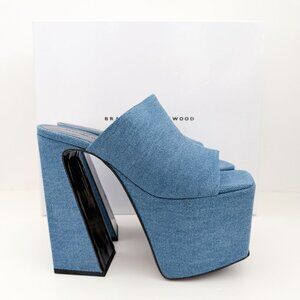 Brandon Blackwood Harlo Mule Platform Sandal